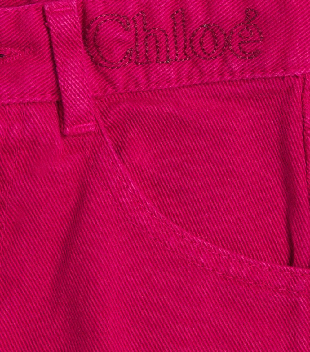 Chloé Kids Chloé Kids Wide-Leg Jeans (4-14 Years)