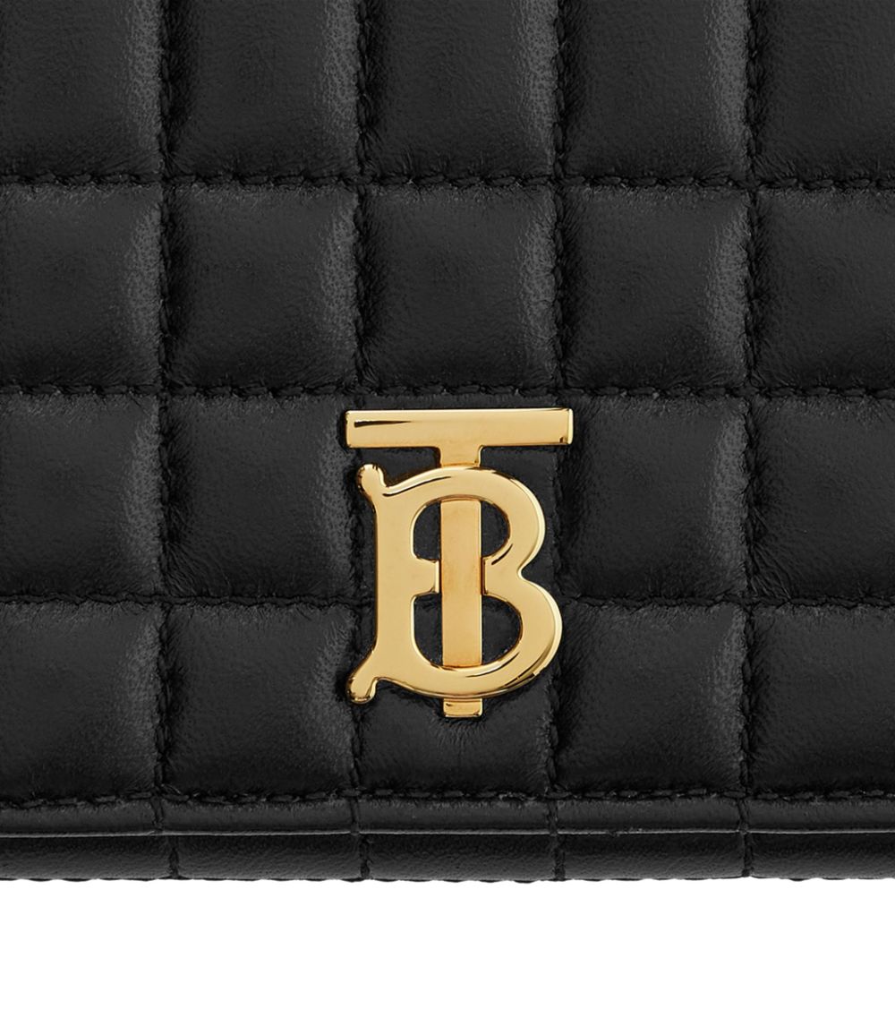 Burberry Burberry Quilted Lola Folding Wallet