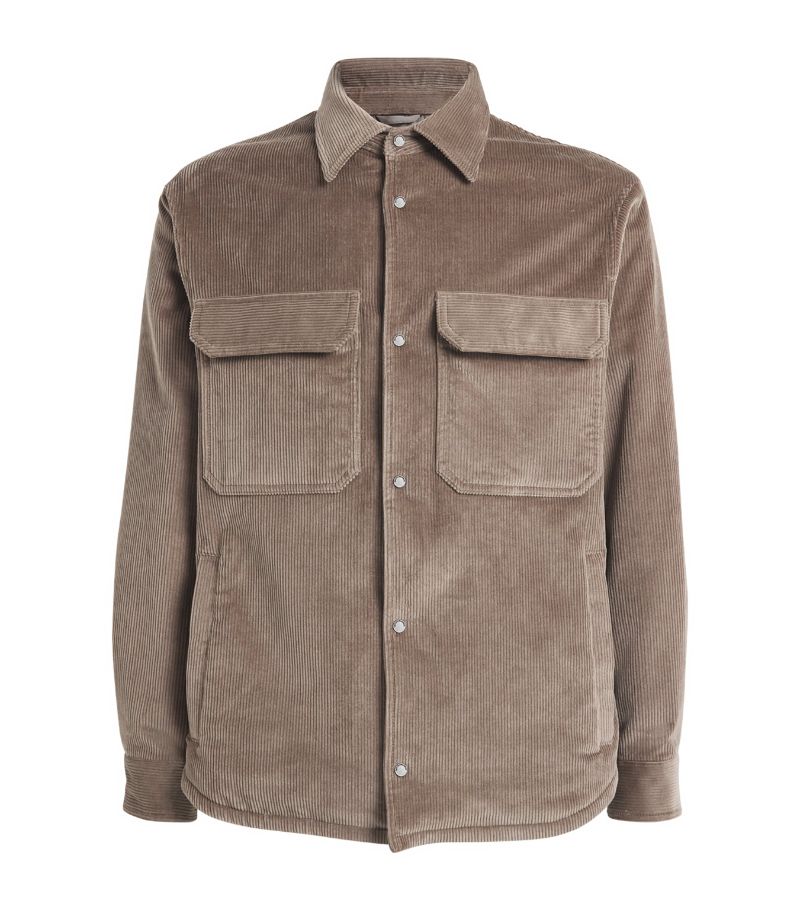 Emporio Armani Emporio Armani Corduroy Shirt Jacket