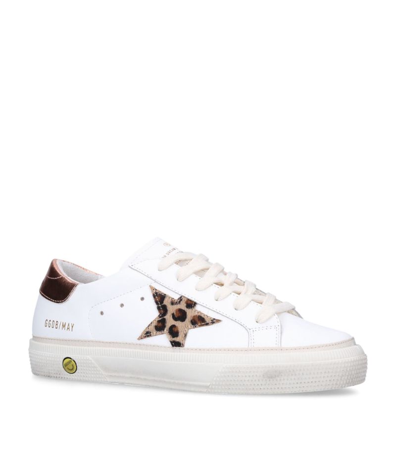 Golden Goose Golden Goose Leather May School Sneakers