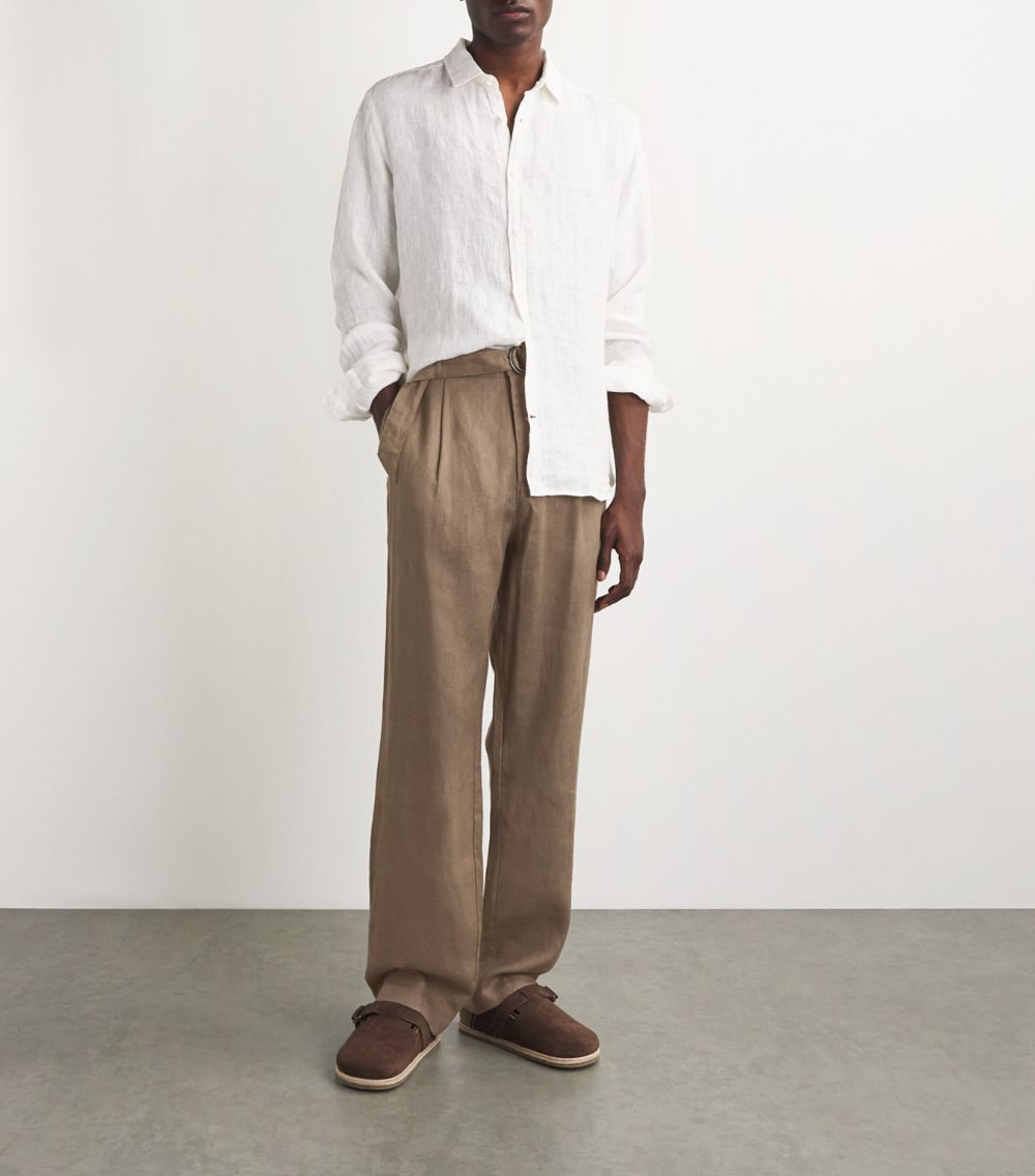 Oliver Spencer Oliver Spencer Linen Tailored Trousers