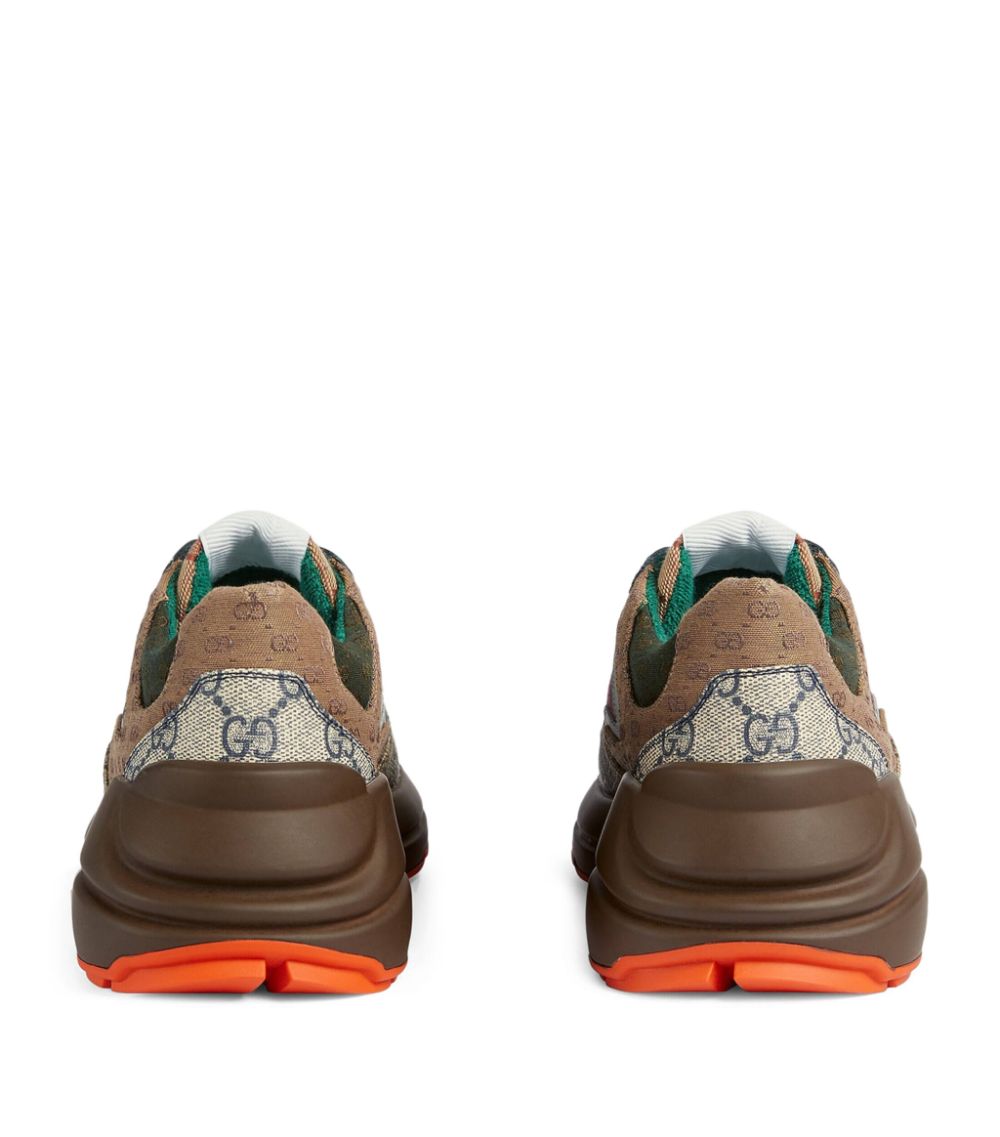 Gucci Gucci Multi-Print Rhyton Sneakers