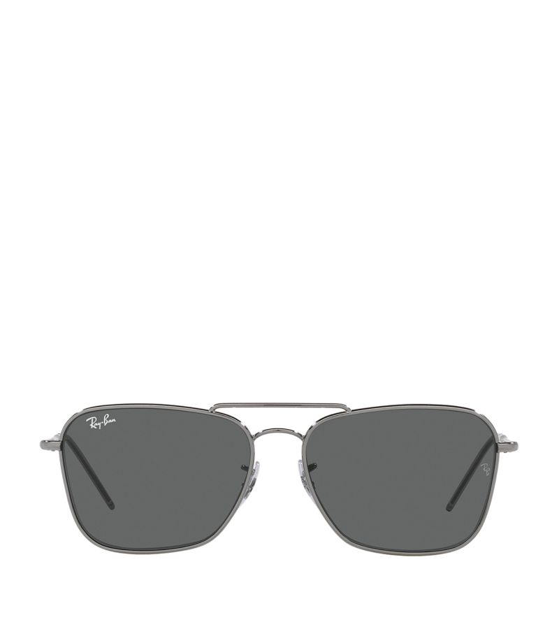 Ray-Ban Ray-Ban Gunmetal Square Sunglasses