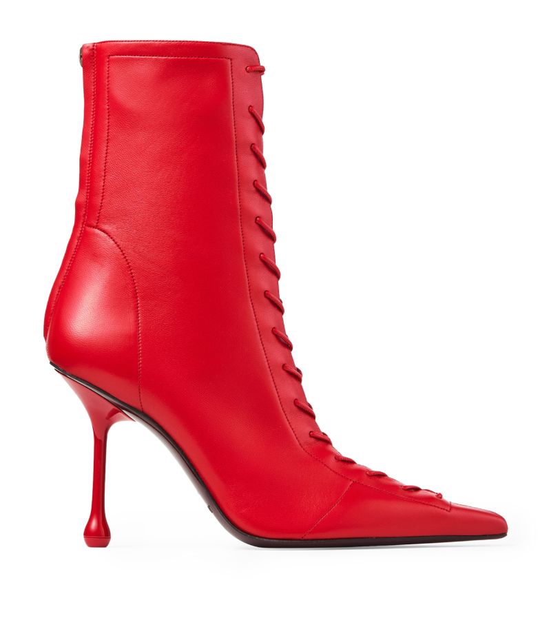 Jimmy Choo Jimmy Choo Scarlett 95 Leather Boots