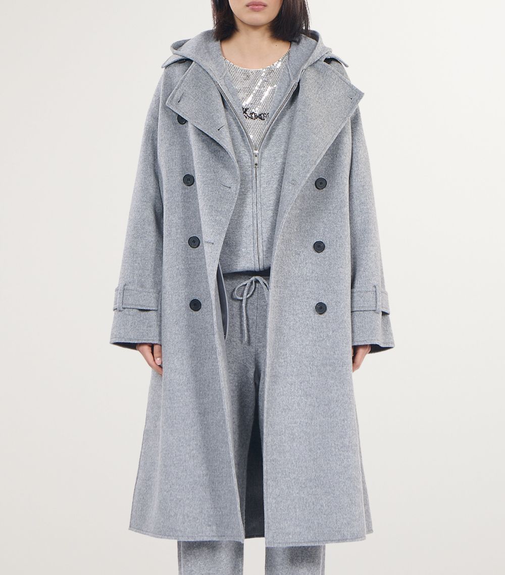 The Kooples The Kooples Wool-Blend Trench Coat