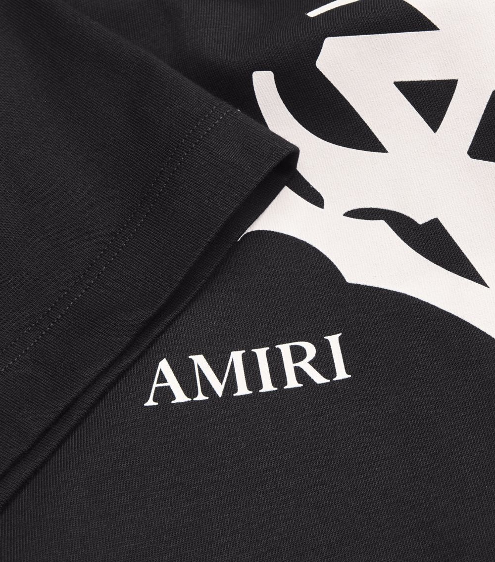 Amiri Amiri Cotton Logo T-Shirt