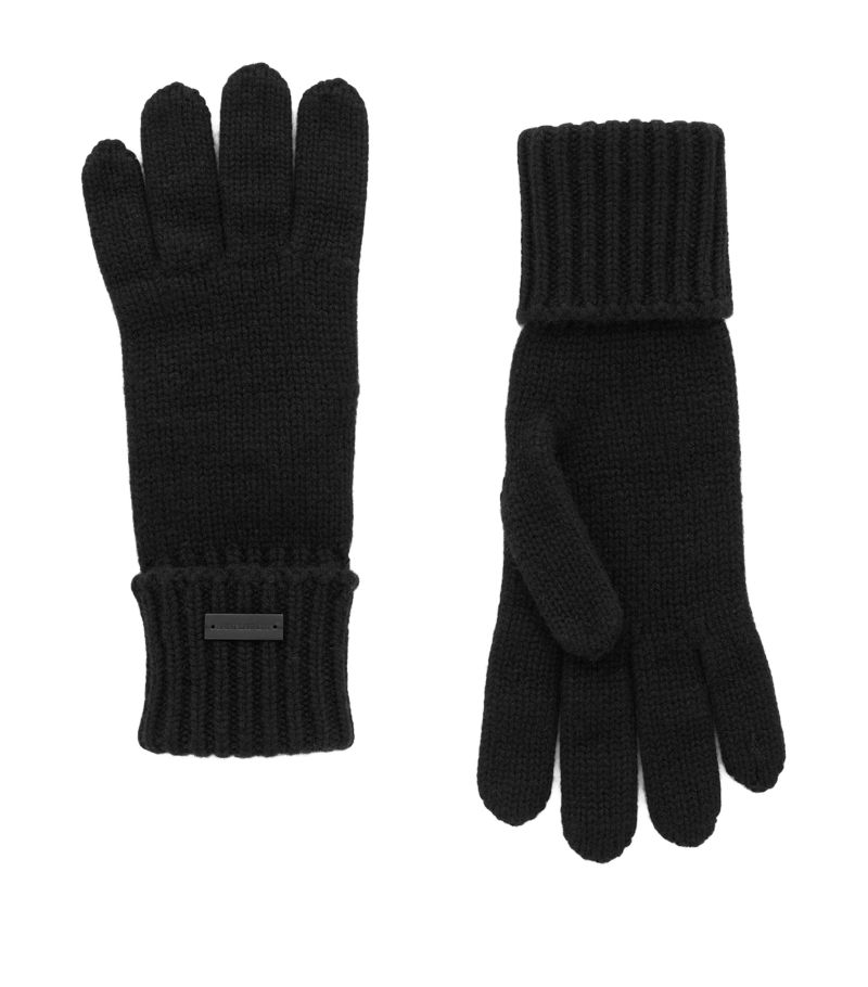 Saint Laurent Saint Laurent Cashmere Folded Gloves