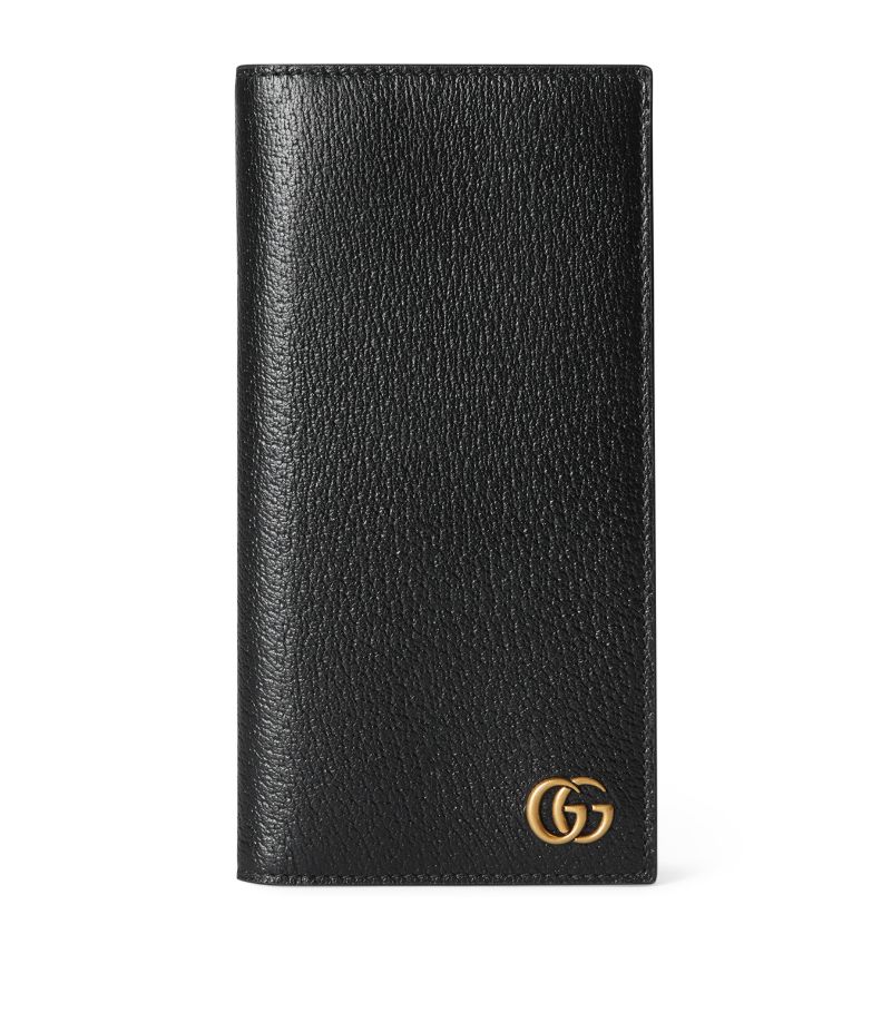 Gucci Gucci Leather Gg Marmont Long Wallet