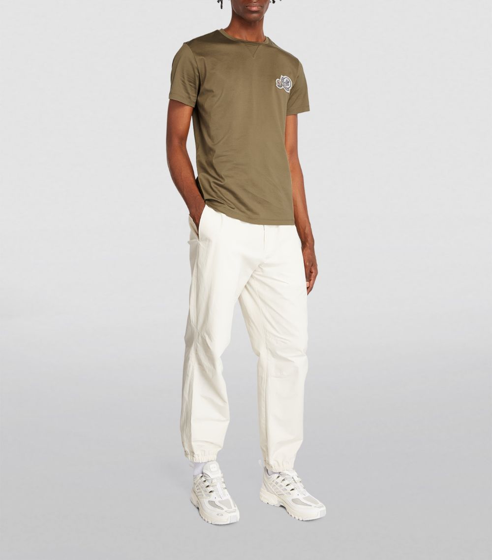 Moncler Moncler Cotton Logo-Patch T-Shirt