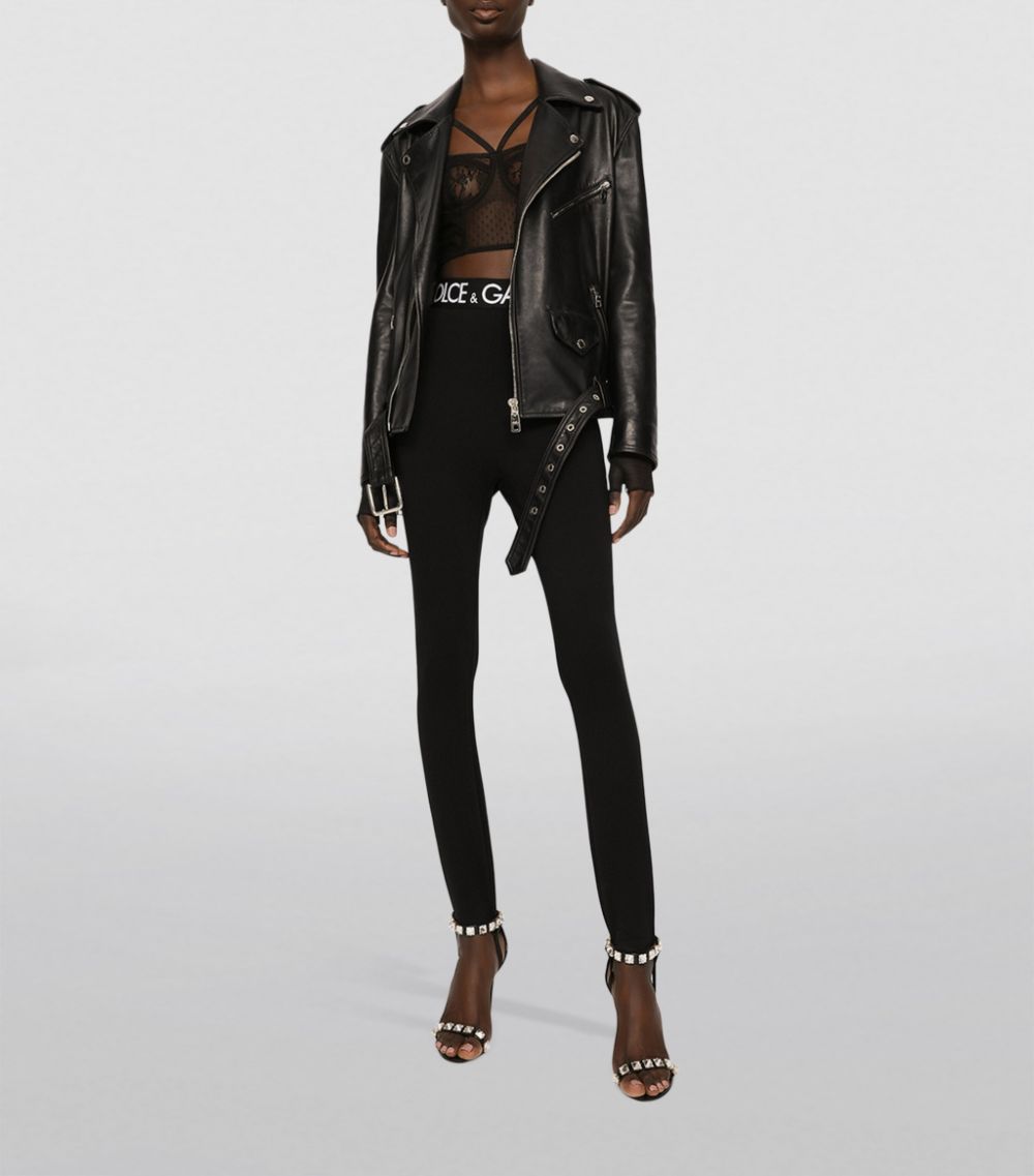 Dolce & Gabbana Dolce & Gabbana Leather Jacket