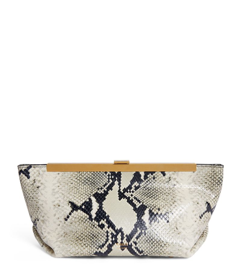 Khaite Khaite Leather Aimee Clutch Bag