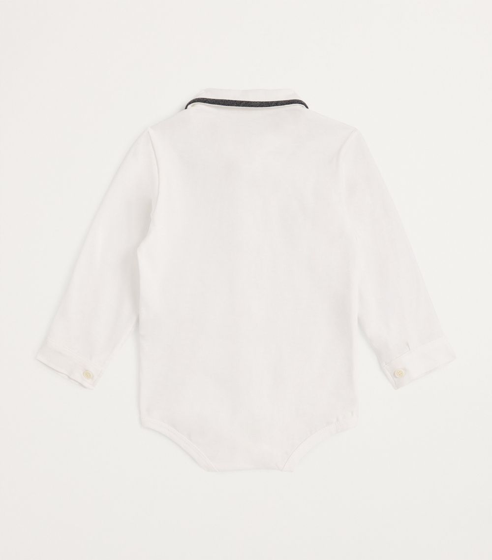 Il Gufo Il Gufo Cotton Collared Bodysuit (3-18 Months)