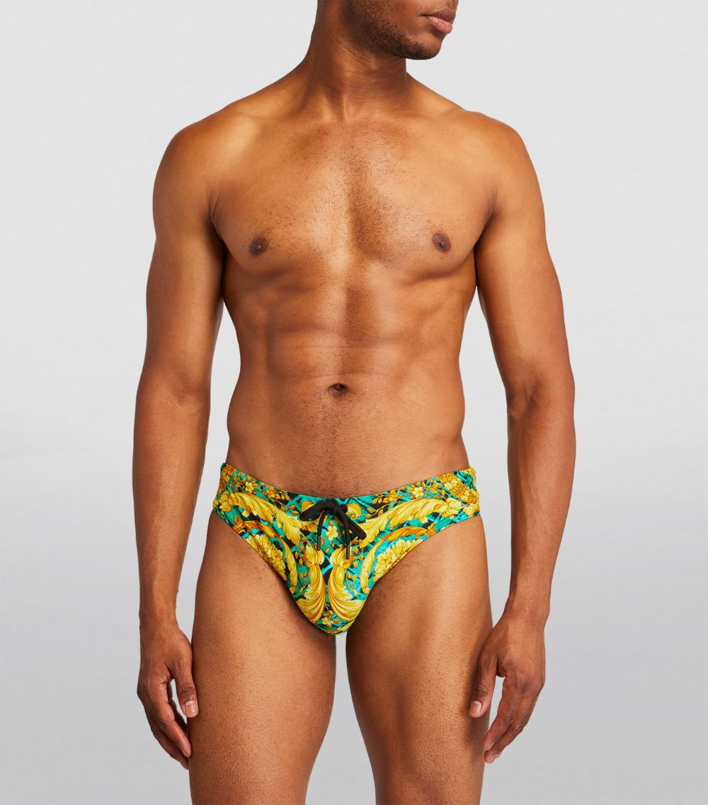 Versace Versace Golfo Cocco Barocco Swim Briefs