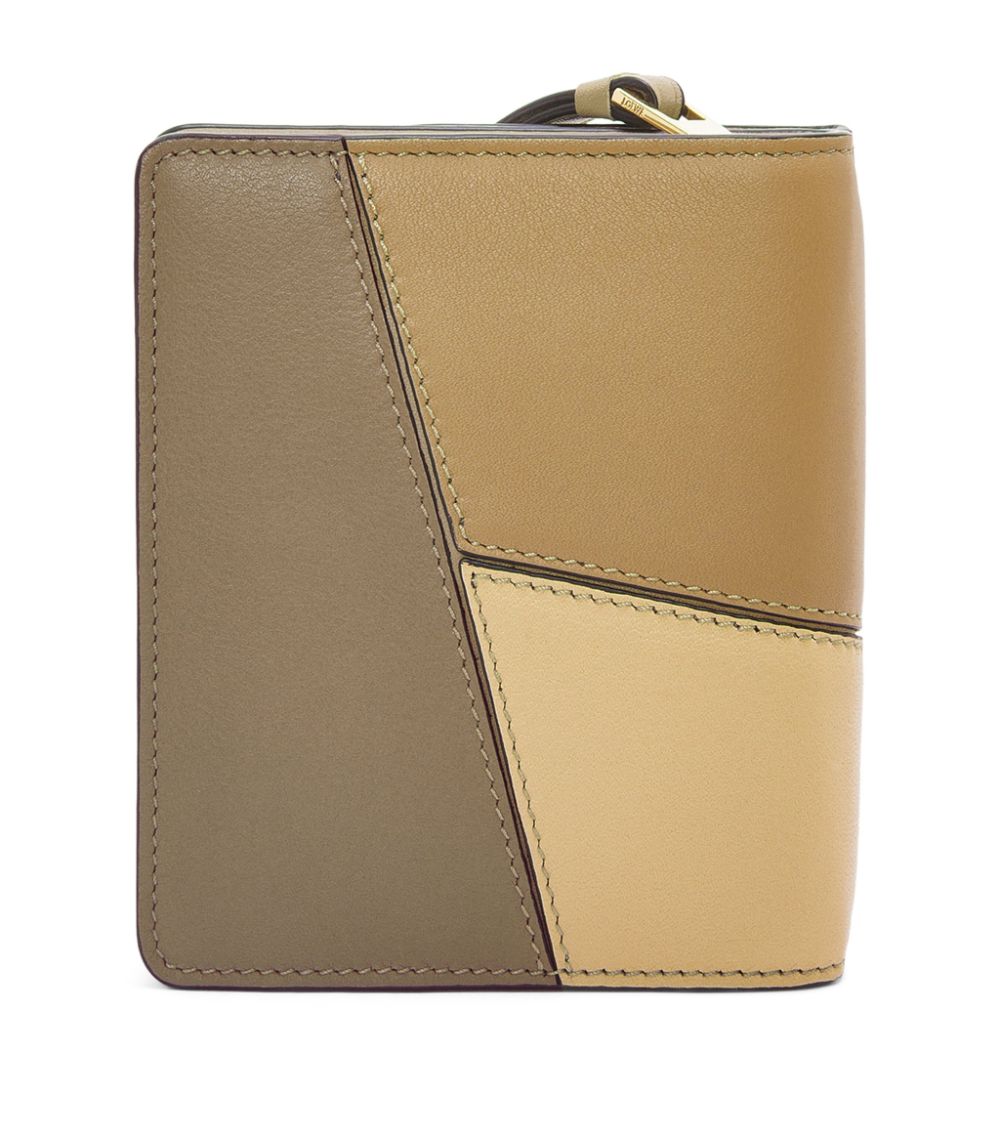 Loewe Loewe Leather Puzzle Compact Zip Wallet