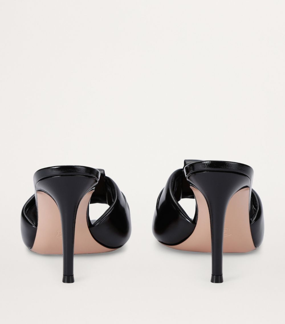 Gianvito Rossi Gianvito Rossi Patent Leather Mules 85