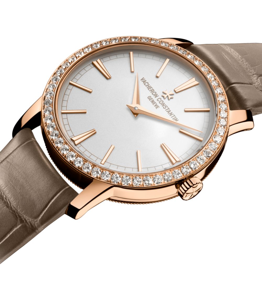 Vacheron Constantin Vacheron Constantin Rose Gold And Diamond Traditionnelle Watch 33Mm