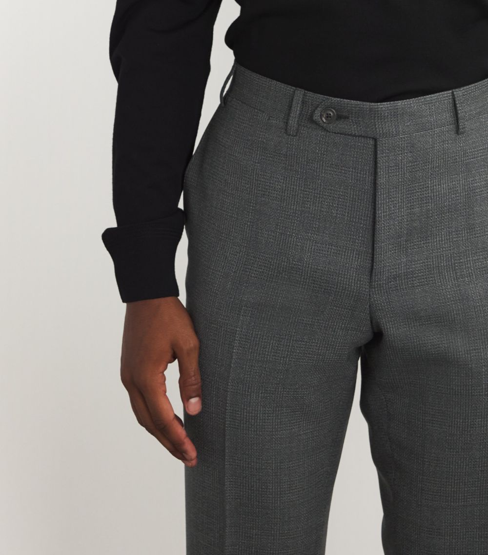 Canali Canali Wool 90Th Anniversary Tailored Trousers