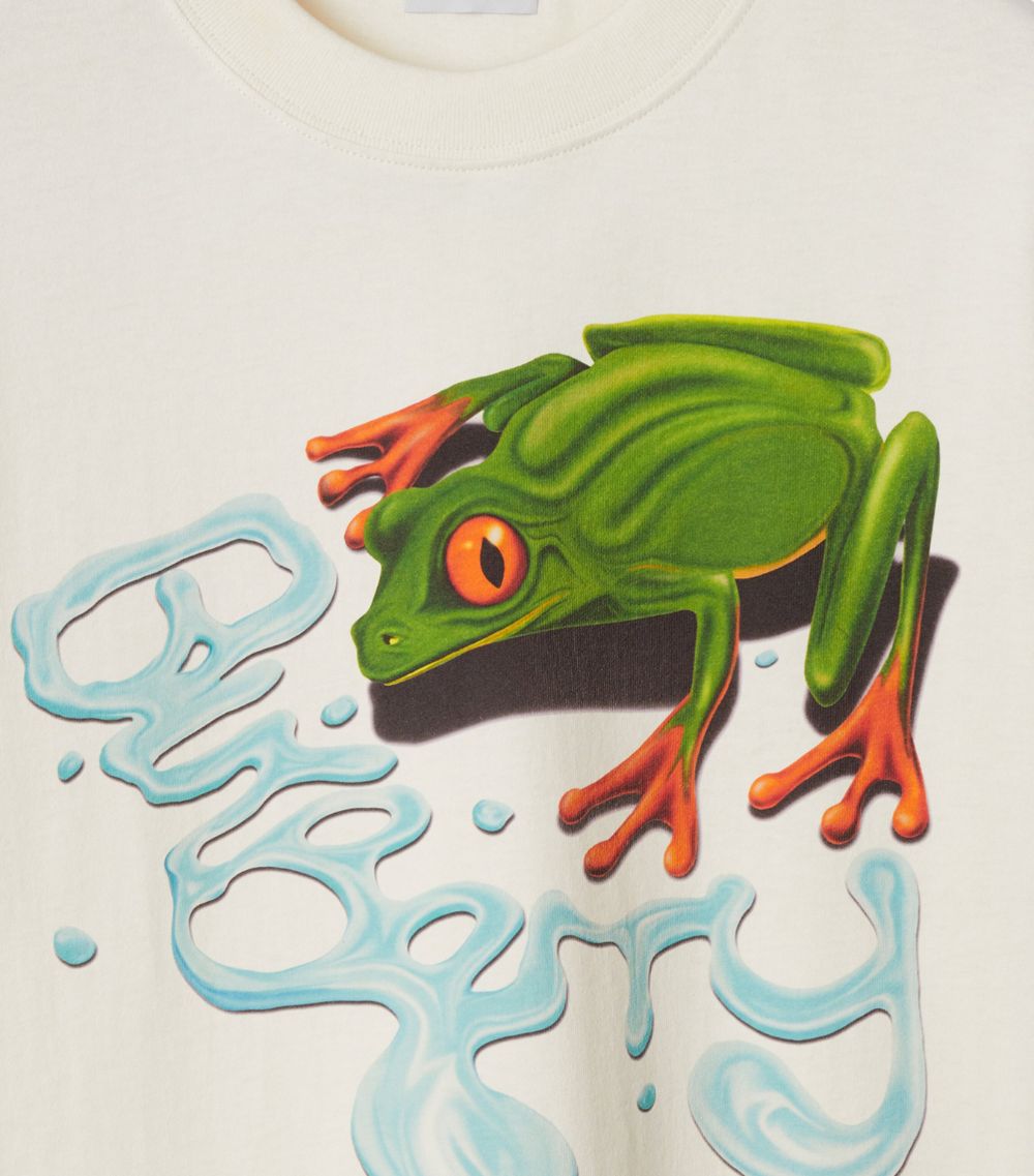 Burberry Burberry Cotton Frog T-Shirt