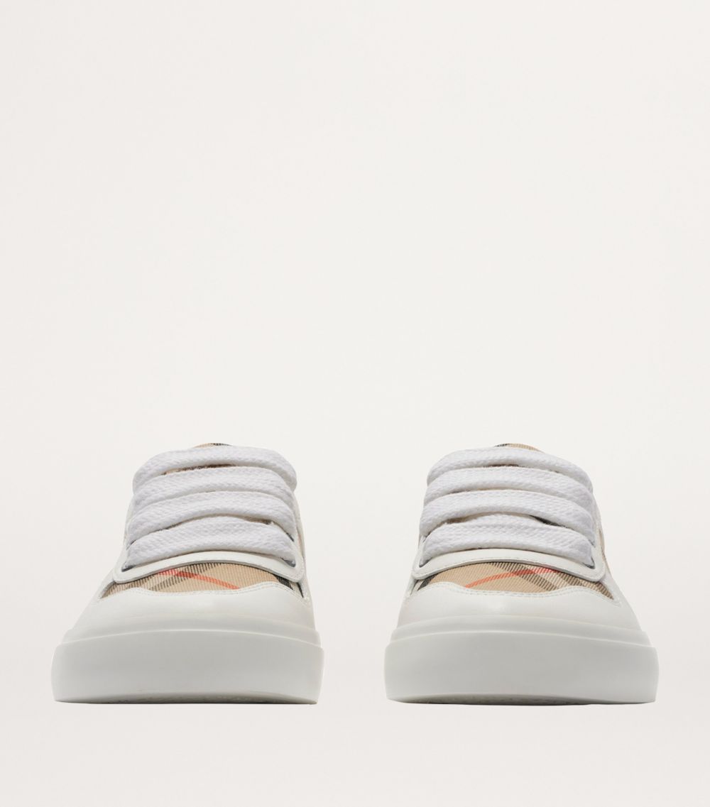 Burberry Burberry Kids Check Noah Sneakers