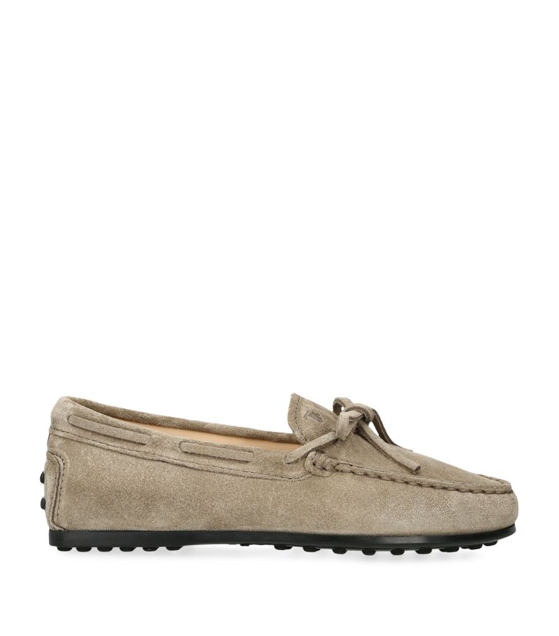 Tod's Tod'S Suede Laccetto Nuovo City Gommino Driving Shoes