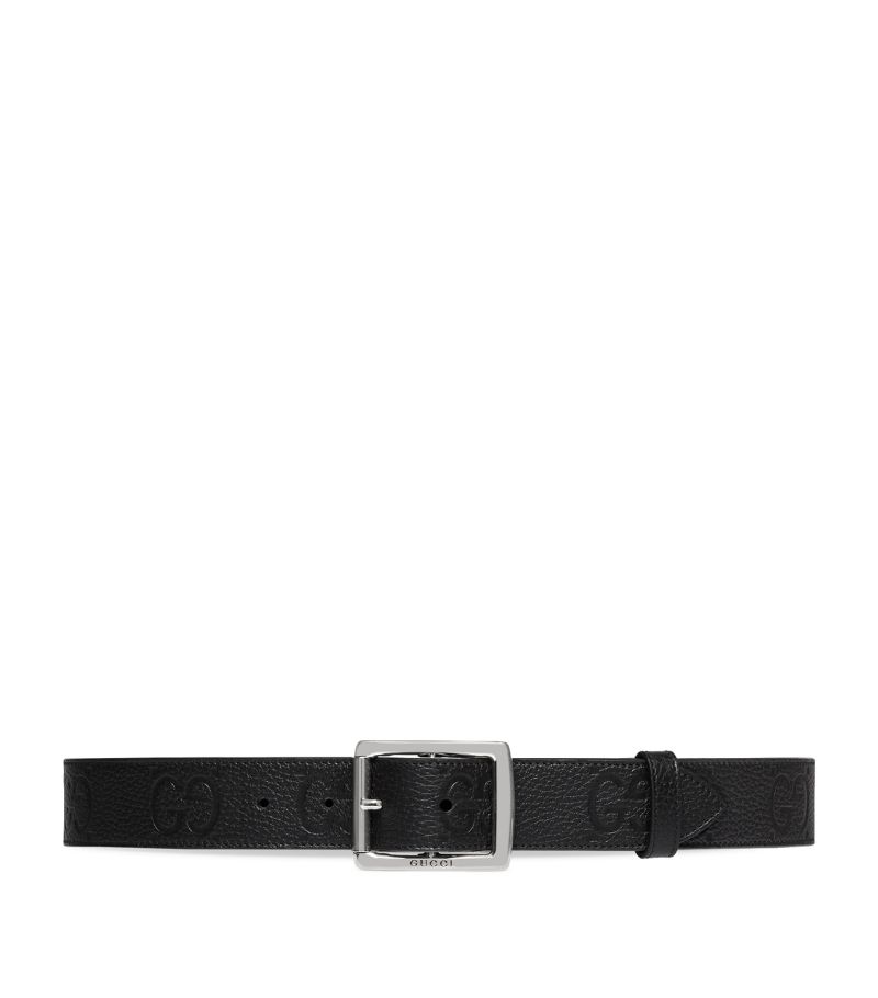 Gucci Gucci Leather Gg Belt