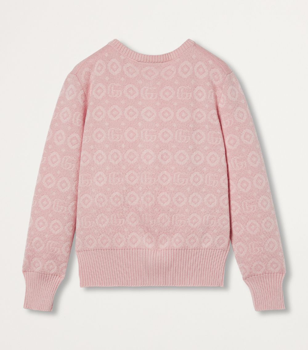 Gucci Gucci Kids Double G Jacquard Cardigan (4-12 Years)