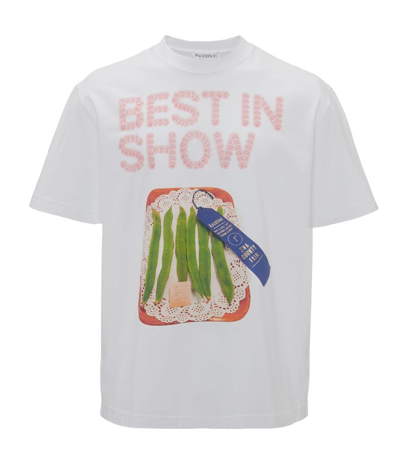 Jw Anderson Jw Anderson Best In Show Ribbon T-Shirt