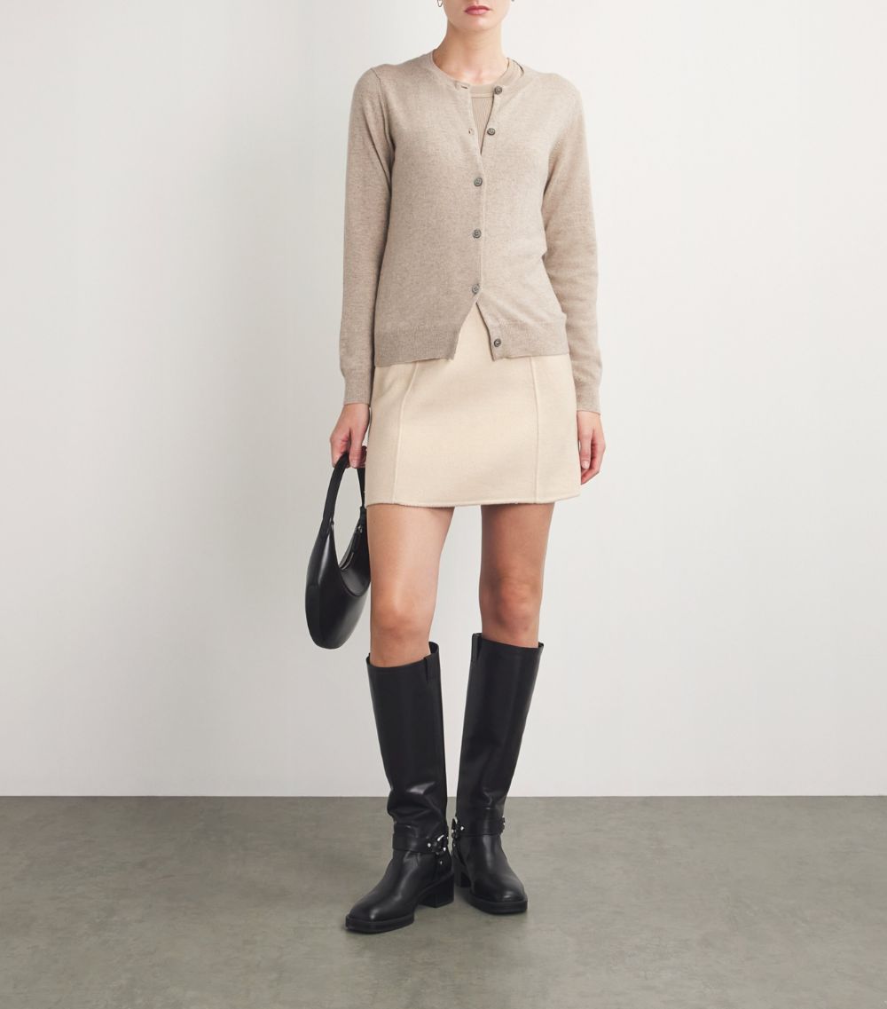  Claudie Pierlot Wool-Blend Mini Skirt