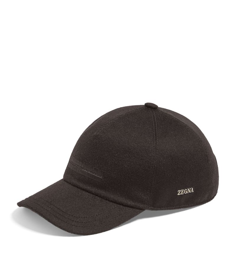 zegna Zegna Oasi Cashmere Baseball Cap