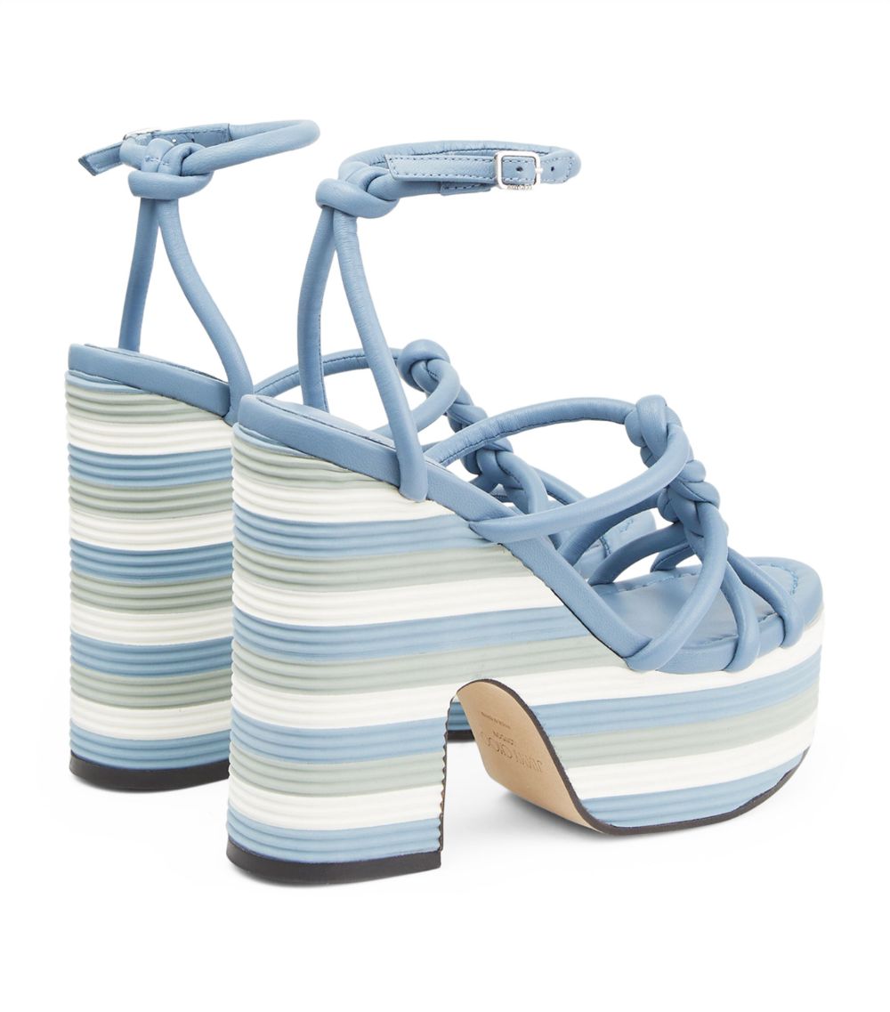 Jimmy Choo Jimmy Choo Clare 130 Wedge Sandals