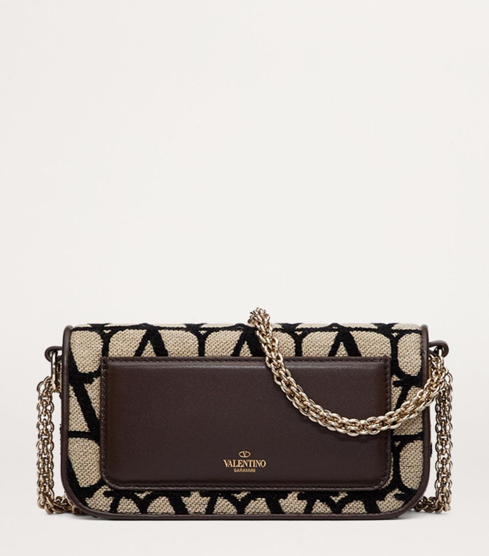 VALENTINO GARAVANI Valentino Garavani Small Jacquard Locò Shoulder Bag