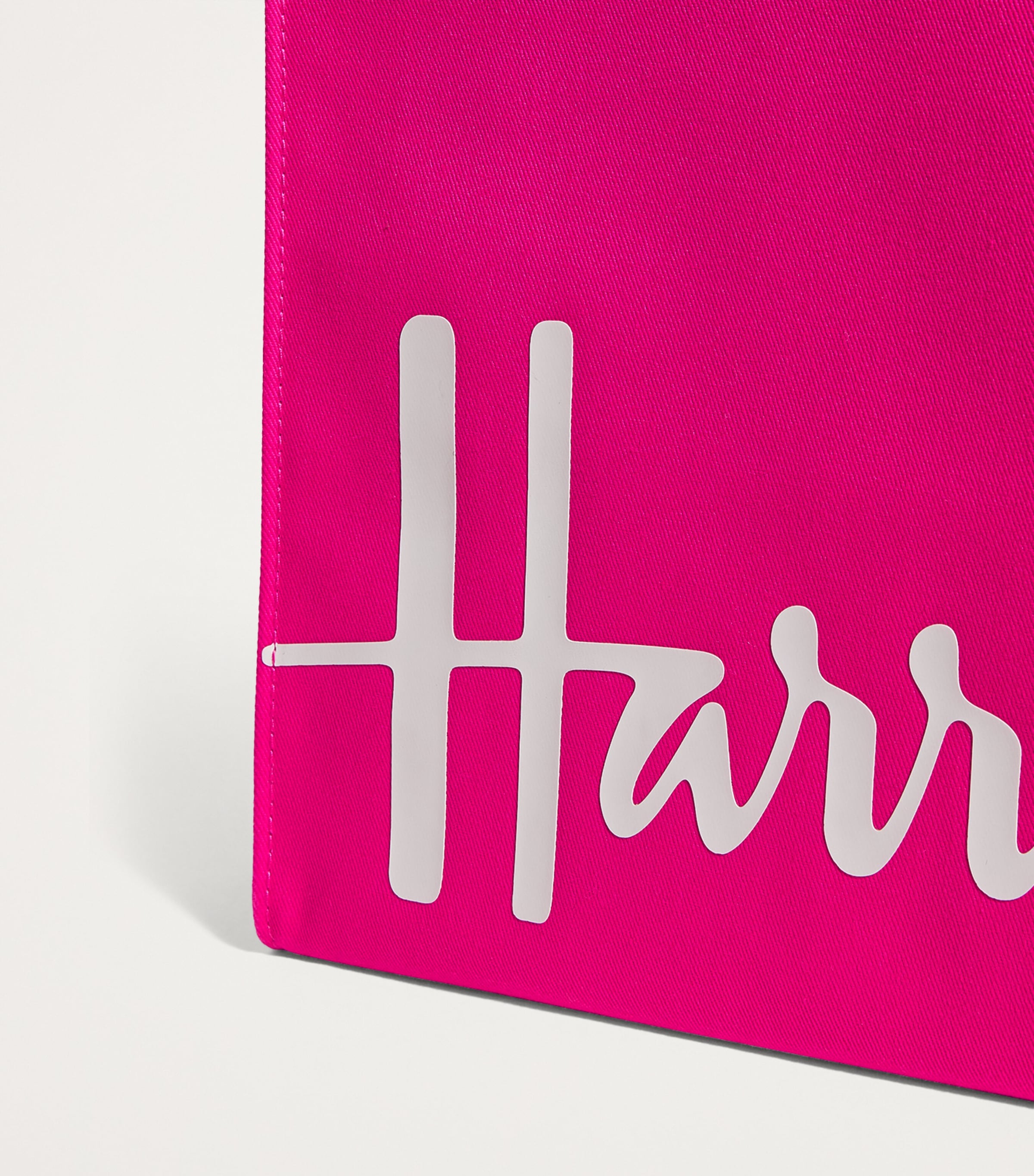 Harrods Harrods Small Cotton Logo Tote Bag