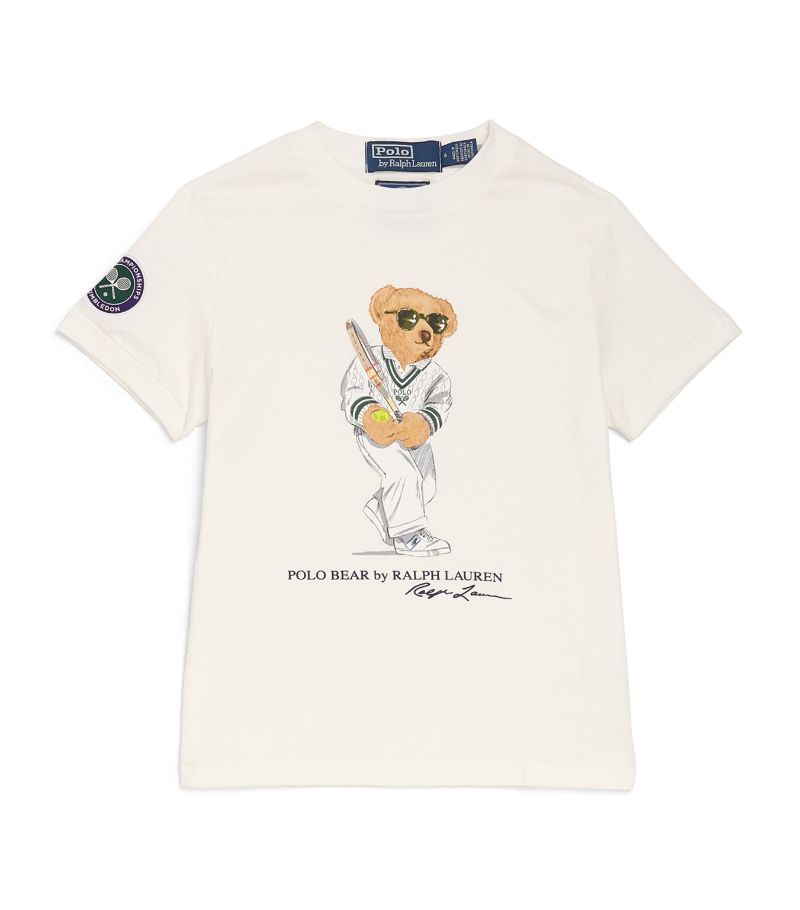 Ralph Lauren Kids Ralph Lauren Kids X Wimbledon Bear T-Shirt (2-7 Years)