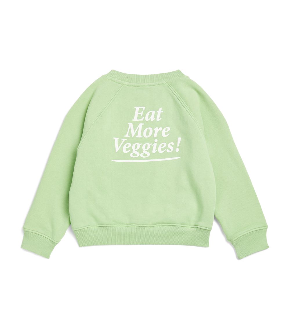Sporty & Rich Kids SPORTY & RICH KIDS Eat More Veggies Sweatshirt (4-12 Years)
