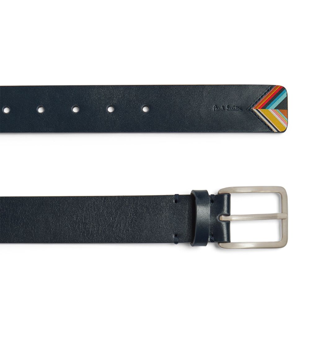 Paul Smith Paul Smith Leather Signature Stripe Belt