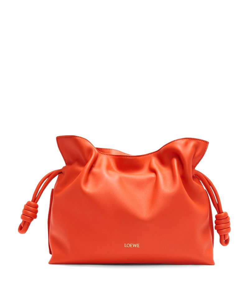 Loewe Loewe Medium Leather Flamenco Clutch Bag