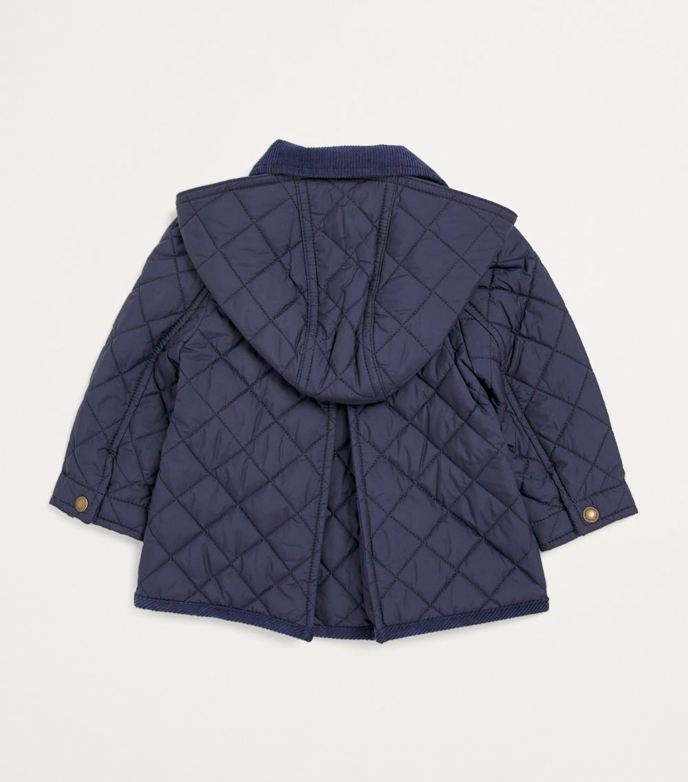 Ralph Lauren Kids Ralph Lauren Kids Quilted Polo Pony Coat (9-24 Months)