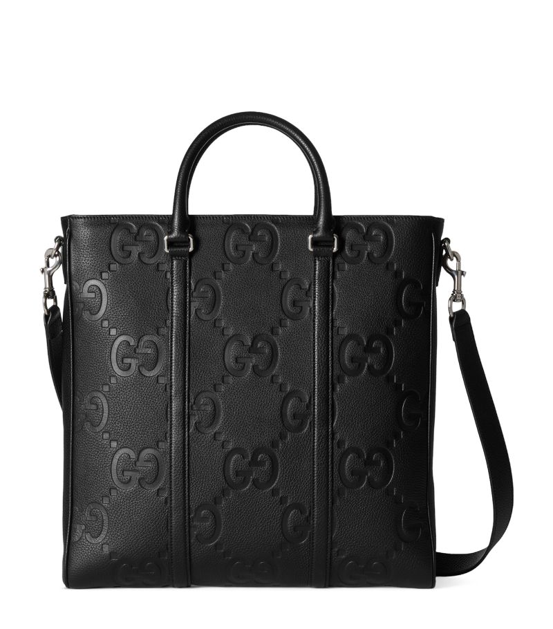 Gucci Gucci Medium Leather Jumbo Gg Tote Bag