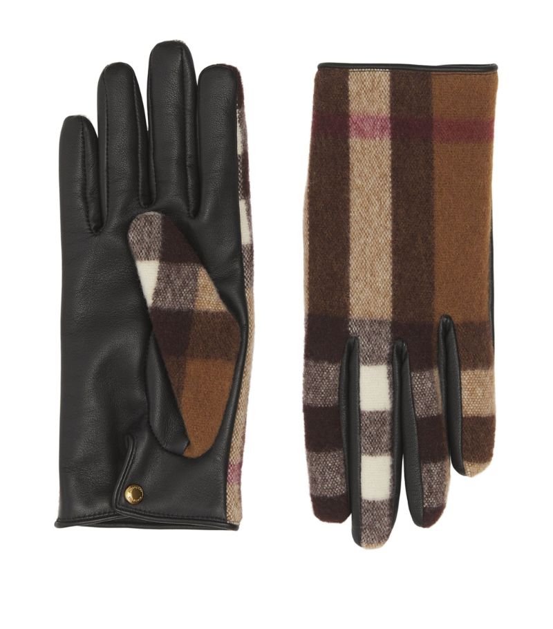 Burberry Burberry Check-Print Gloves