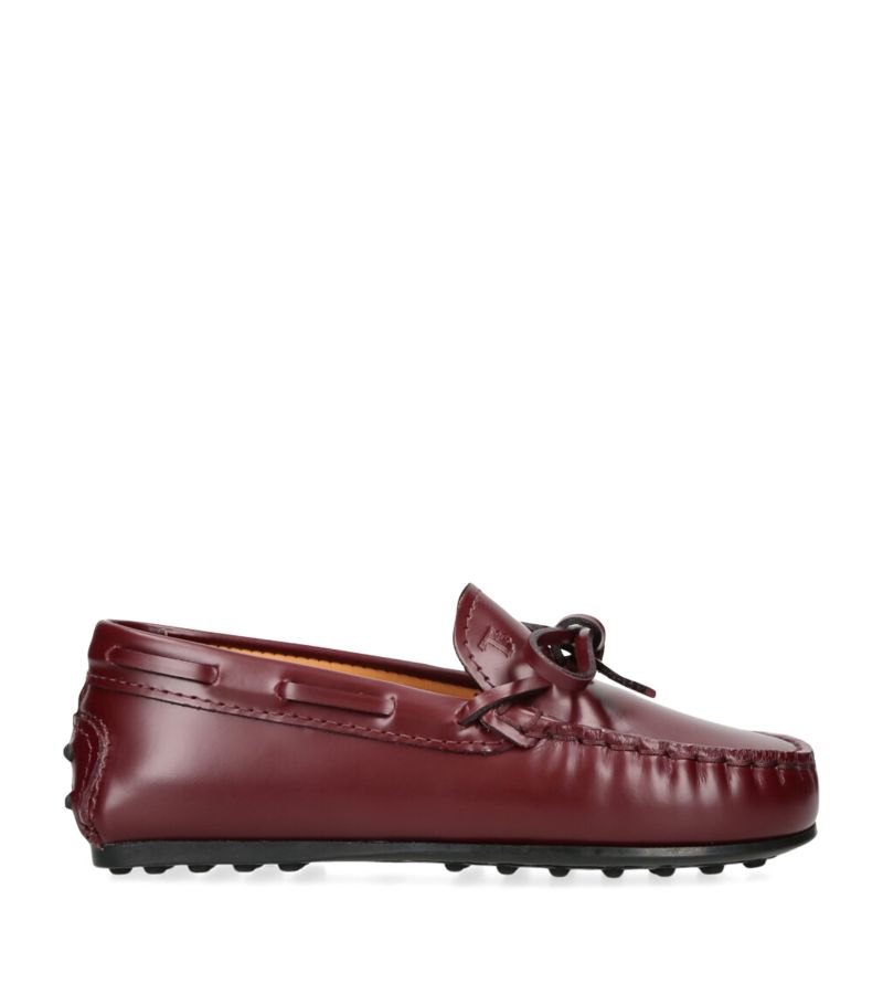 Tod's Tod's Leather Laccetto Nuovo City Gommino Driving Shoes