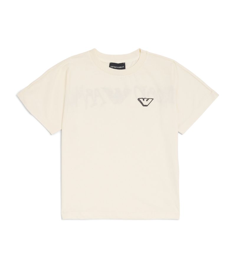 Emporio Armani Kids Emporio Armani Kids Cotton Logo T-Shirt (4-12 Years)