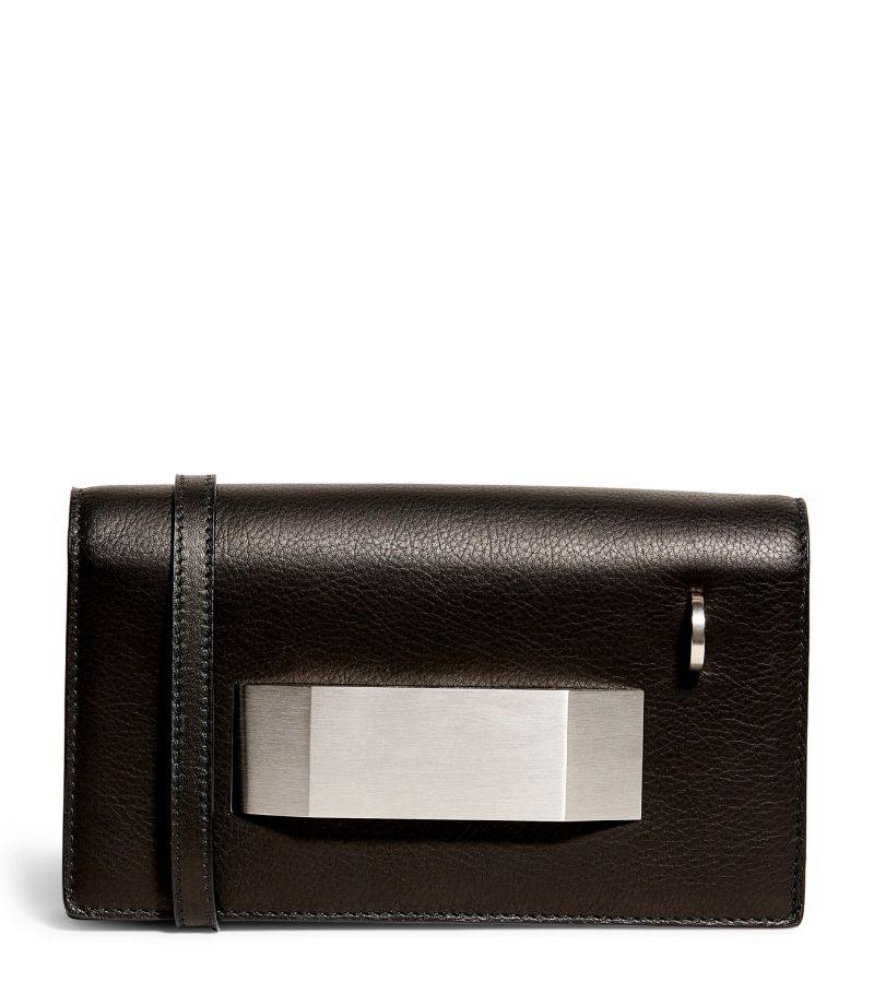 Rick Owens Rick Owens Leather Griffin Clutch Bag