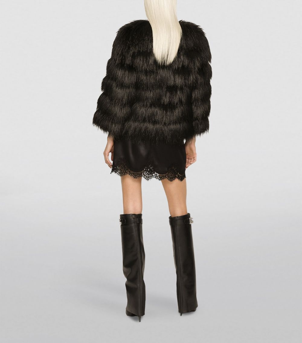 Dolce & Gabbana Dolce & Gabbana Faux Fur Jacket