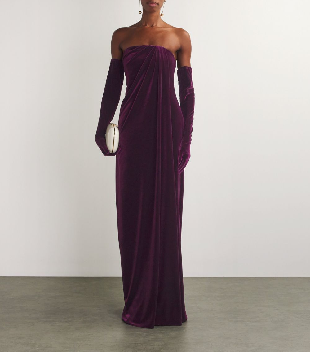 Honayda Honayda Velvet Gown