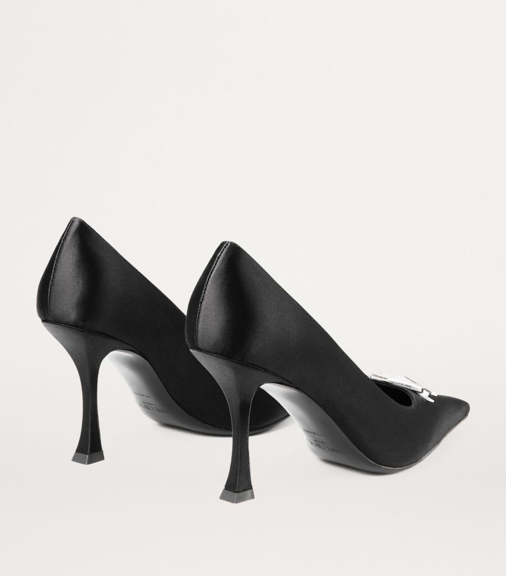 Jimmy Choo Jimmy Choo Ryker 90 Satin Pumps