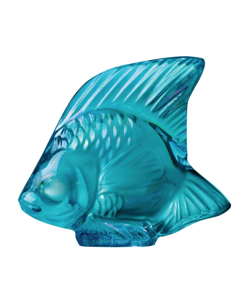 Lalique Lalique Crystal Fish Sculpture