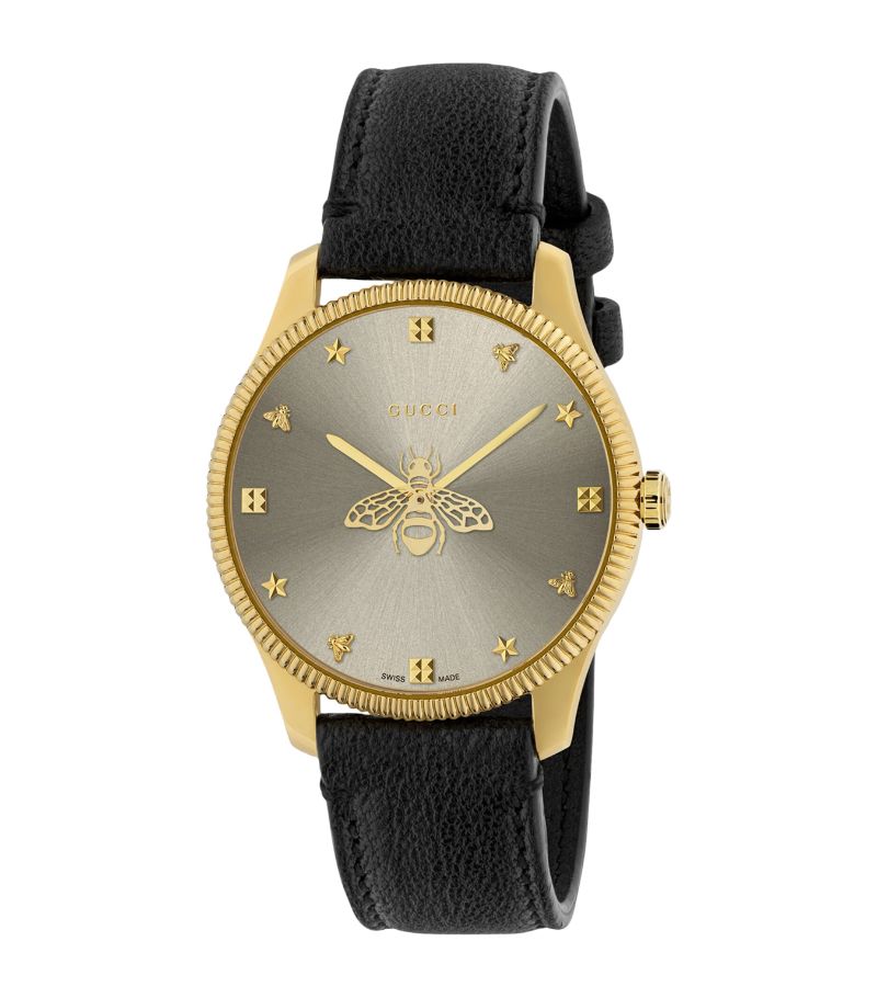 Gucci Gucci Gold-Plated G-Timeless Watch 29Mm