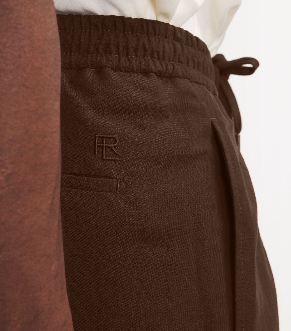 Ralph Lauren Purple Label Ralph Lauren Purple Label Silk-Linen Trousers