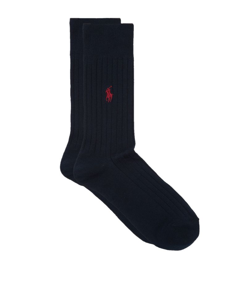 Polo Ralph Lauren Polo Ralph Lauren Short Cotton Socks (Pack Of 2)