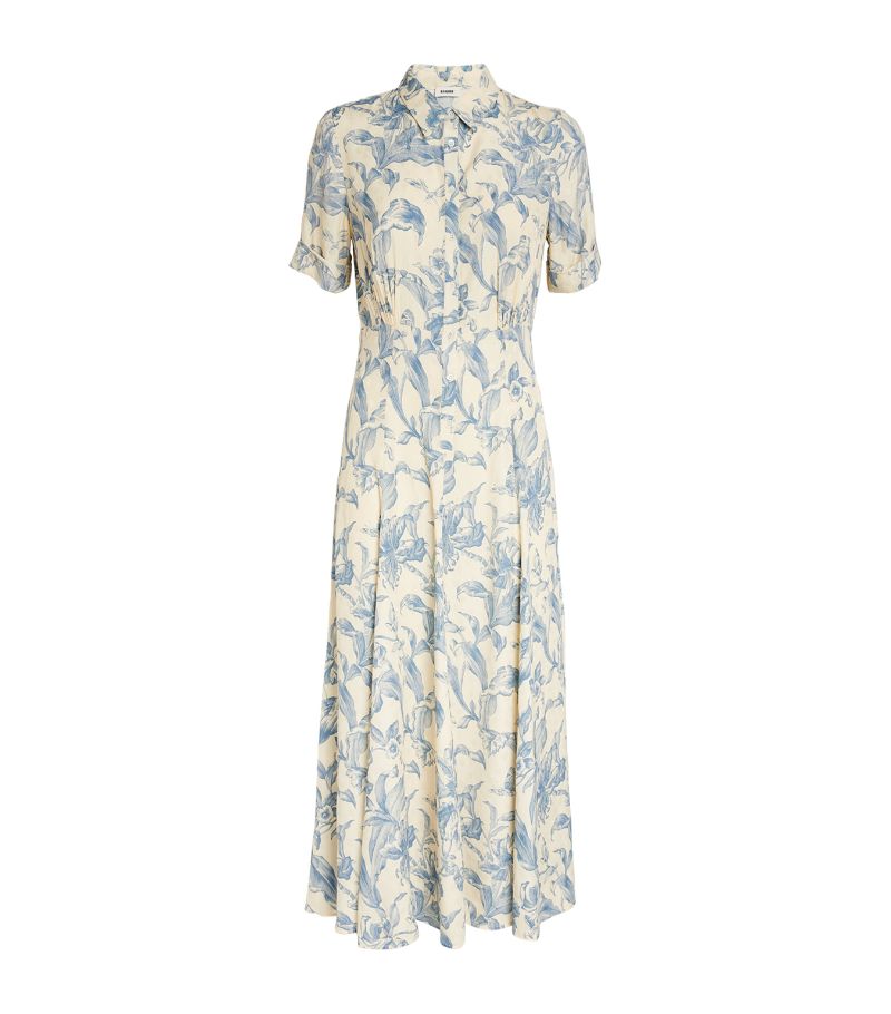  Sandro Floral Print Josephina Dress